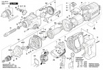 Bosch 3 601 A8B 071 GSB 162-2 RE Percussion Drill 230 V / GB Spare Parts GSB162-2RE